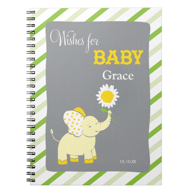 Libreta de Baby Shower de los consejos del (Frente)