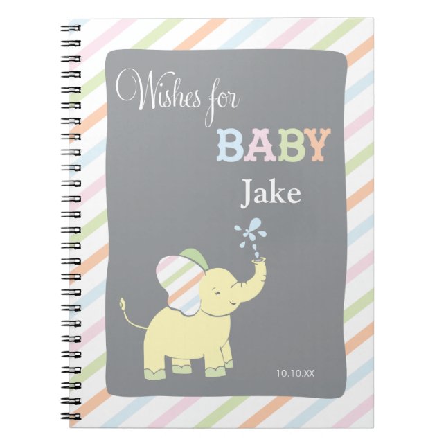 Libreta de Baby Shower de los consejos del (Frente)