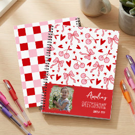 Libreta de Bocetos de Fotos Personalizadas Cereza