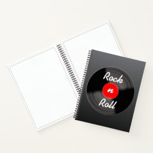 Libreta de bocetos de registros retro regalo