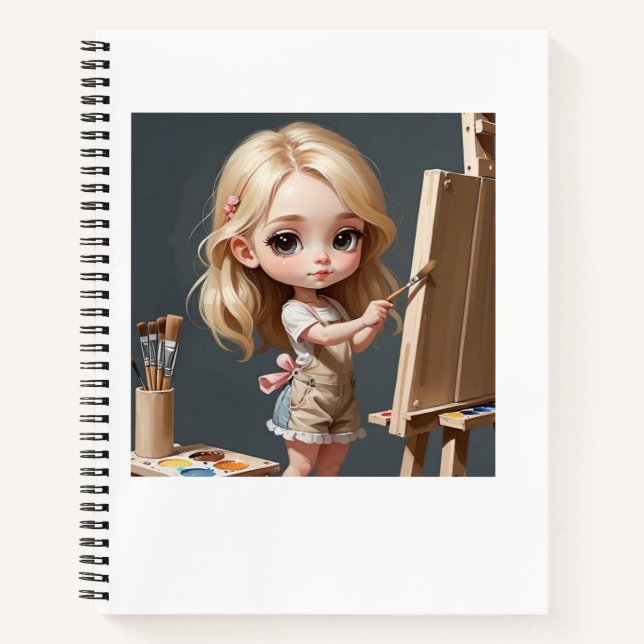 libreta de bocetos para artistas QT3 (Anverso)