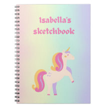 Libreta de dibujo colorida 