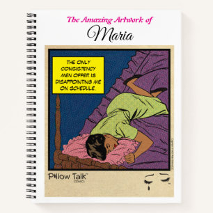 Libreta de dibujo de cómic de romance retro: Charl