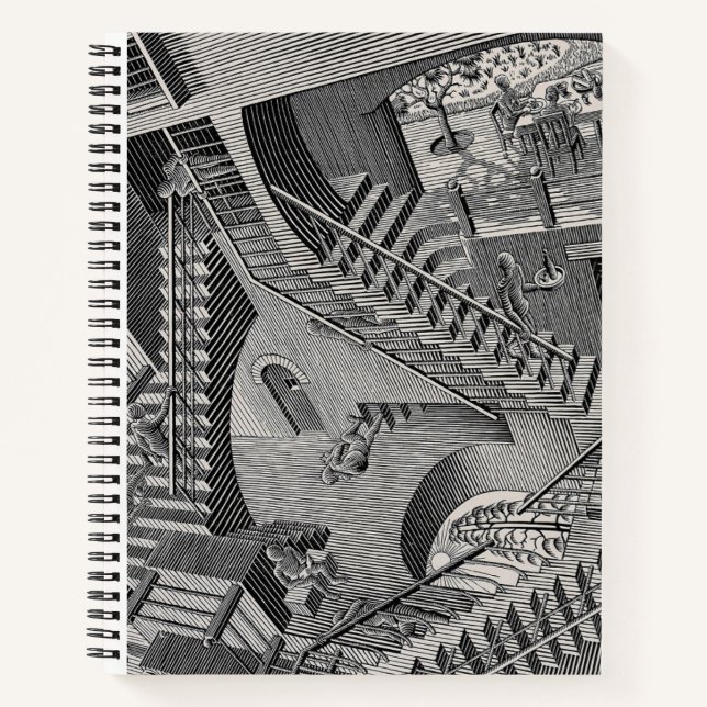 Libreta de dibujo - Ilusión óptica  (Anverso)