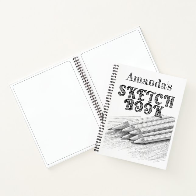 Libreta de dibujo personalizada (Interior)