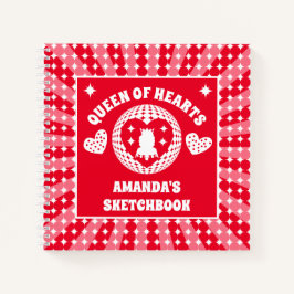 Libreta de dibujo personalizada de la Reina Roja d