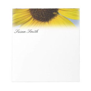 Libreta de encargo del girasol