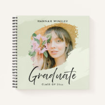 Libreta De Invitados De Graduación Personalizada V
