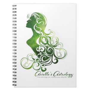 Libreta de la astrología del virgo
