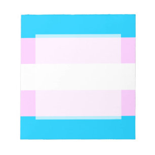 Libreta de la bandera del transexual