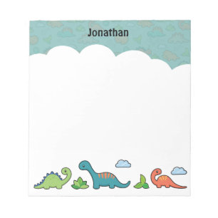 Libreta de la diversión del dinosaurio