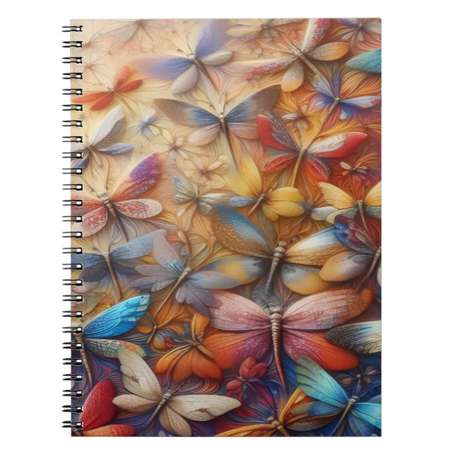 Libreta de Libélulas Sutiles (Frente)