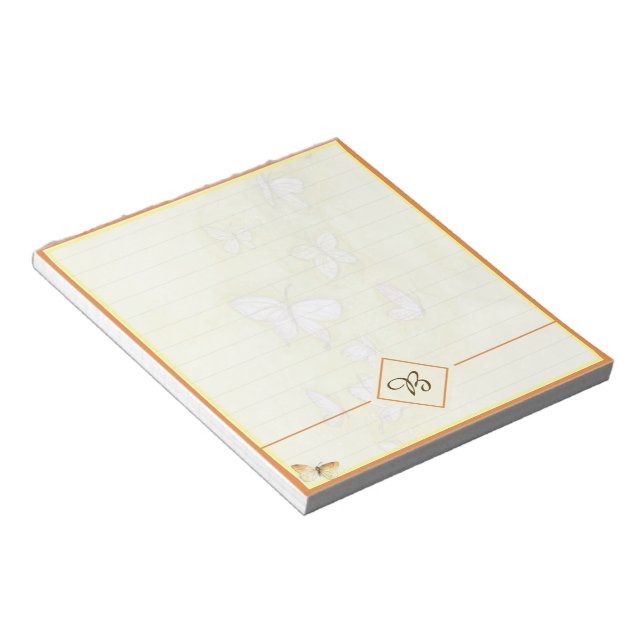 libreta de mariposas acuarela (Lado Derecho)