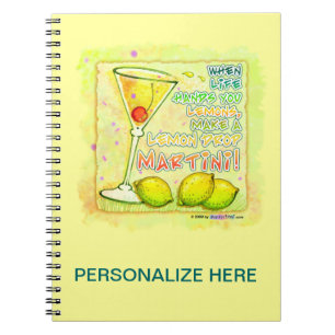 LIBRETA DE MARTINI DE GOTAS DE LIMÓN