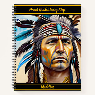 Libreta de memorandos tribales: estilo nativo