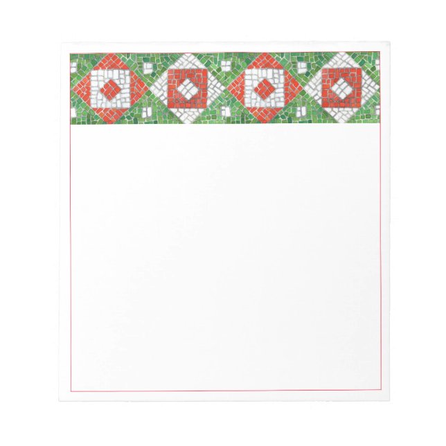 LIBRETA DE NOTAS HOLIDAY MOSAIC 5.5x6 (Frente)