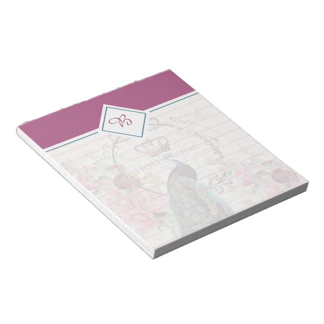 Libreta de pavo real real (Lado Derecho)