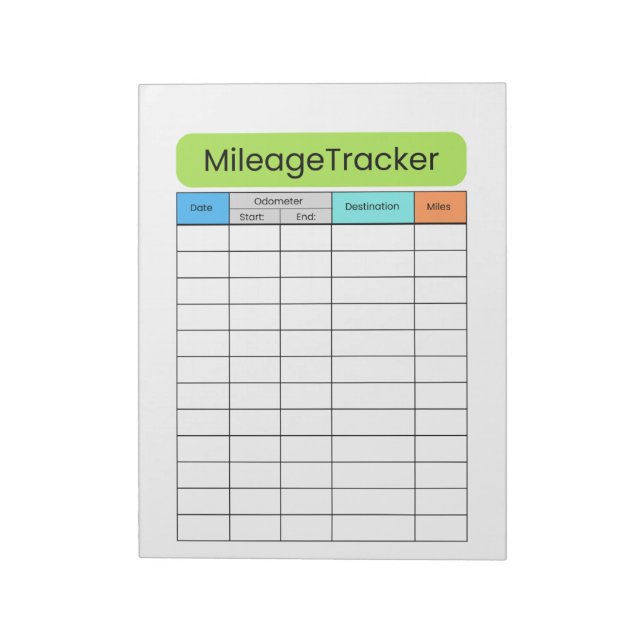 Libreta de registro simple para viajes de negocios (Lado Izquierdo)