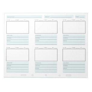 Libreta de "Storyboarding rápido"