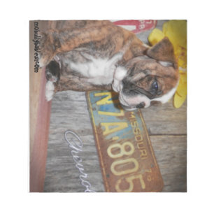 Libreta del bulldog del amor del matón