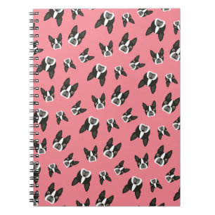Libreta del modelo de Boston Terrier - sandía