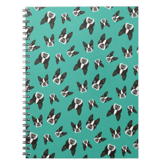 Libreta del modelo de Boston Terrier - trullo
