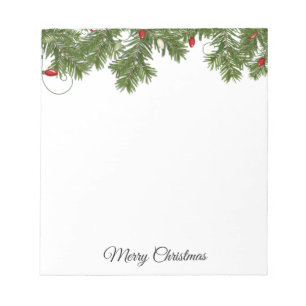 Libreta del pino el de las luces de navidad
