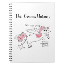 Libreta del unicornio de Comms