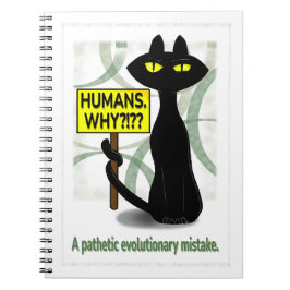 Libreta divertida Bad Boogie - Humanos. ¿Por qué?