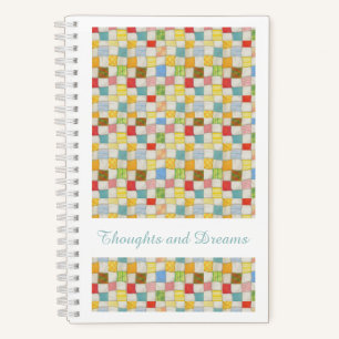 LIBRETA ESPIRAL CRAZY QUILT 5.5x8.5