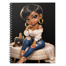 libreta espiral elegante