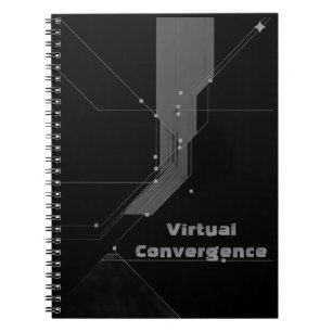 Libreta Espiral 'Glitch Controlado' - Arte Abstrac