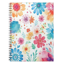 libreta floral