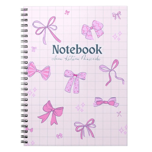 libreta floral personalizada / flores (Frente)