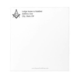 Libreta masónica de la casa de campo del estilo