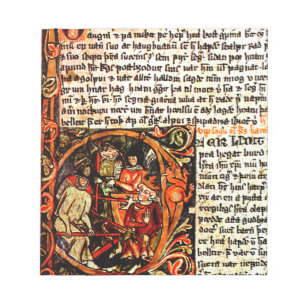 Libreta medieval del manuscrito