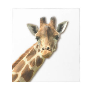 Libreta Necked larga de la jirafa