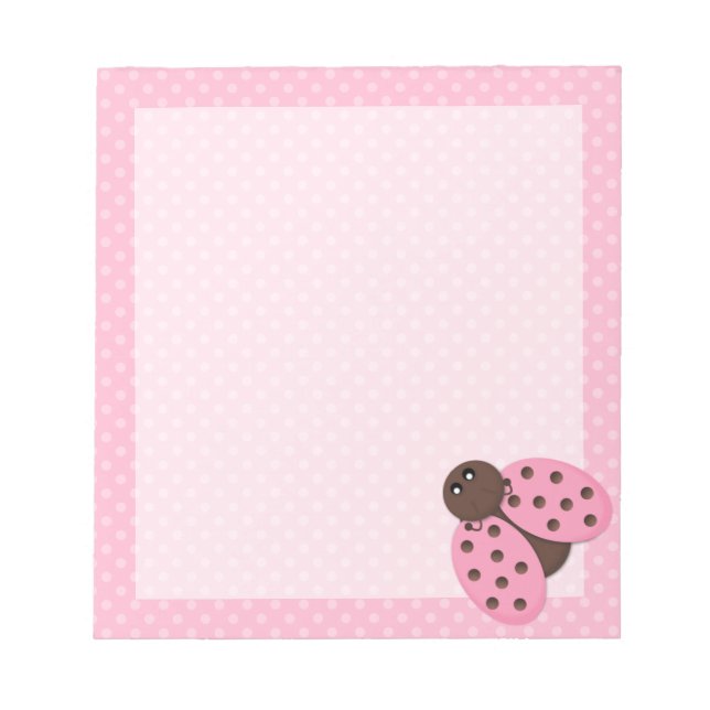 Libreta pequeña de mariquita (Frente)