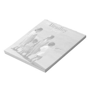Libreta personalizada 5,5" de la foto x 6" familia