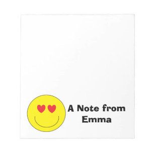 Libreta personalizada de la emoji