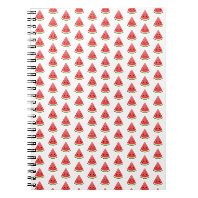 Libreta personalizada de sandía - Diario divertido (Frente)