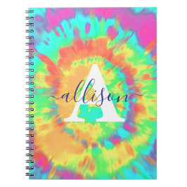 Libreta personalizada de teñido con nudos