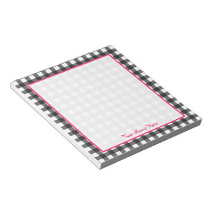 Libreta personalizada guinga gris