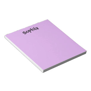 Libreta personalizada púrpura