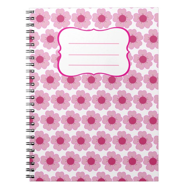 Libreta Pink Flor  (Frente)