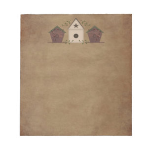 Libreta primitiva de los Birdhouses