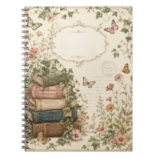 Libretas Botánicas Vintage y Cuaderno Ivy Cottagec
