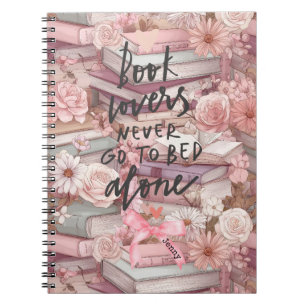 Libretas de Acuarela y Cuadernos de Flores Rosadas