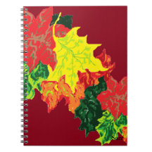 Libretas Hojas de Otoño