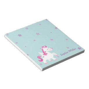 Libretas mágicas personalizadas rosa lindo del